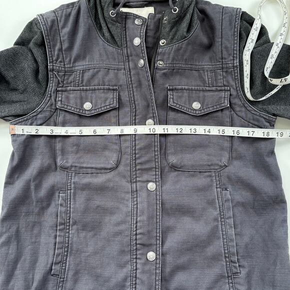 Free People Black Utility Jacket - Picture 10 of 11